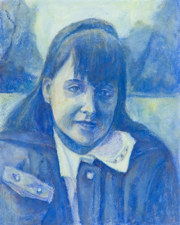 Anonimo Maddalena, 1996 Oli su tavola, cm. 50x40 Sul verso: etichetta con...