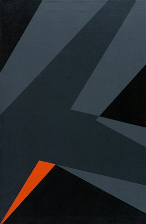 Renato Spagnoli A 89/61, 1989 Olio su tela, cm. 60x40 Sul verso: firma, data...