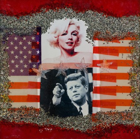 Omar Ronda Marilyn frozen, 2005 Fusione di resine, cm. 50x50 Sul verso:...