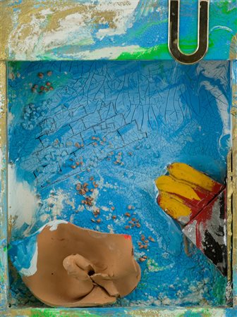 Giosetta Fioroni Teatrino: el condominio di carne, 2005 Tecnica mista con...