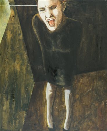 Simona Fedele Figura, 2003 Olio su tela, cm. 120x100 Sul verso: firma, data,...