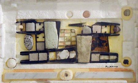 Michele Canova Metropoli, 2003 Tecnica mista su tavola, cm. 40x64 Firmato in...