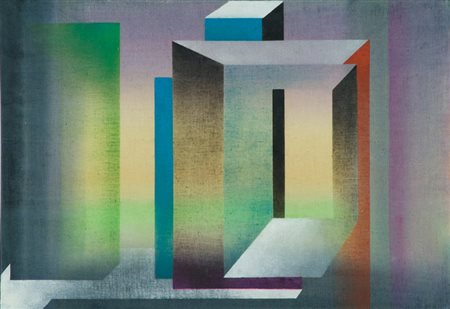 Marcello Iori Senza titolo Acrilico e olio su tela, cm. 35x50 Autentica...