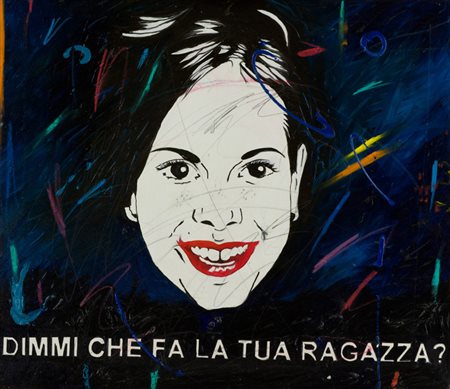 Enrico Manera Portrait, 2006 Tecnica mista su tela, cm. 70x80 Sul verso:...