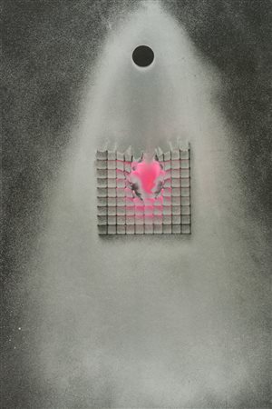 Franco Costalonga Destrutturazione, 2000 Tecnica mista su tavola, cm. 90x60...