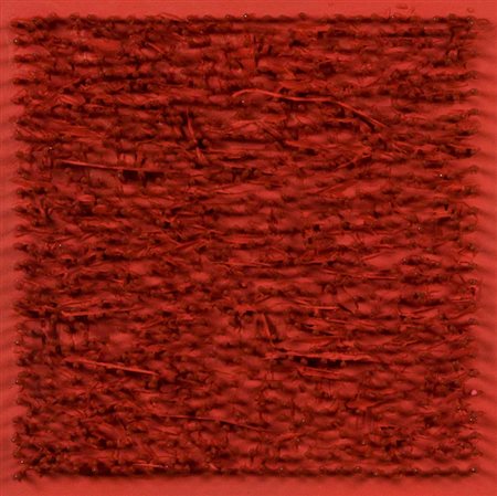 Bernard Aubertin Tableau clous, 1969 Chiodi su tavola, cm. 20x20 Sul verso:...