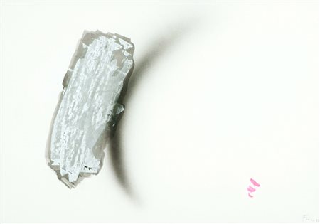 Ennio Finzi Senza titolo, 1988 Tecnica mista su carta, cm. 50x70 Firma e data...