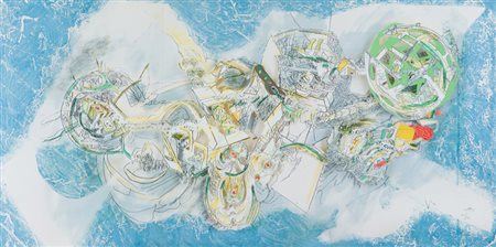 Sebastian Matta Autoritratto: coscienza dell'universo, 1999 Elementi a...