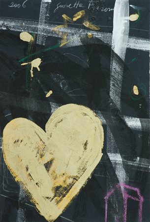 Giosetta Fioroni Senza titolo, 2006 Tecnica mista su carta intelata, cm....