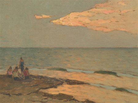 Giovanni Lomi Ardenza Olio su tavola, cm. 15x20 Sul verso: titolo.