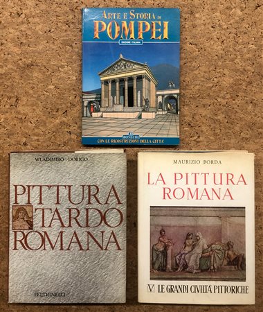 ARTE ROMANA - Lotto unico di 3 cataloghi