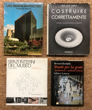 ARCHITETTURA (MANUALI) - Lotto unico di 4 cataloghi