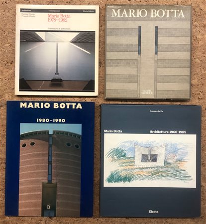 ARCHITETTURA (MARIO BOTTA) - Lotto unico di 4 cataloghi