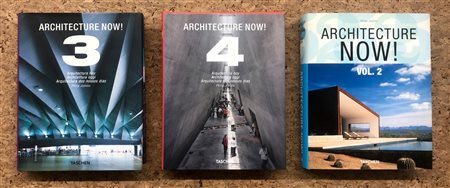 ARCHITECTURE NOW - Lotto unico di 3 volumi della raccolta: