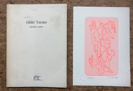 GIULIO TURCATO (1912-1995) - Insolito solare, 1986