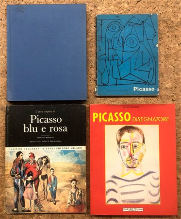 PABLO PICASSO - Lotto unico di 4 cataloghi