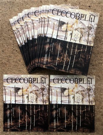 BRUNO CECCOBELLI - Lotto unico di 12 cataloghi