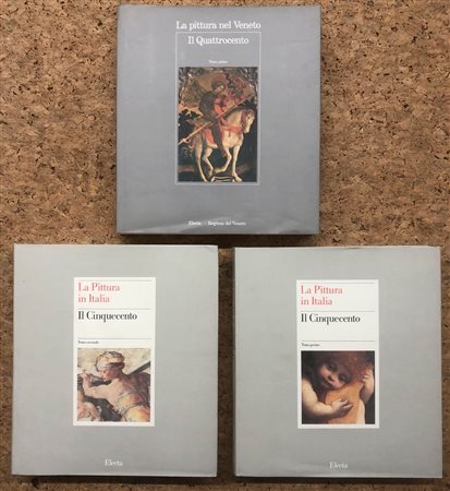 PITTURA DEL QUATTROCENTO E CINQUECENTO - Lotto unico di 3 cataloghi
