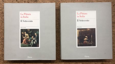 PITTURA DEL SETTECENTO - Lotto unico di 2 cataloghi