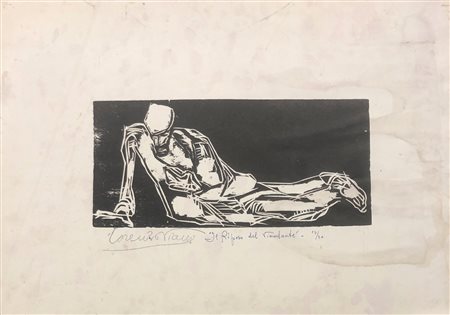 LORENZO VIANI (1882-1936) - Il riposo del viandante