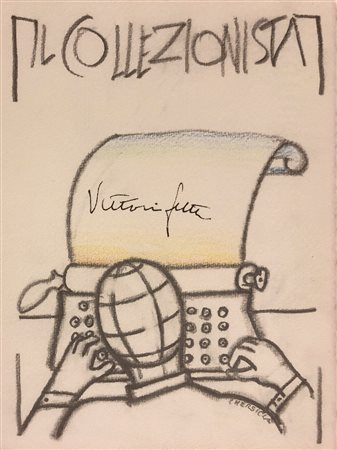 BRUNO CHERSICLA (1937-2013) E VITTORIO FELTRI (1943) - Il collezionista, 2007