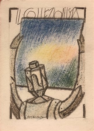 BRUNO CHERSICLA (1937-2013) E BRUNO PONTE (1921-2013) - Il collezionista (Serie le finestre), 2006