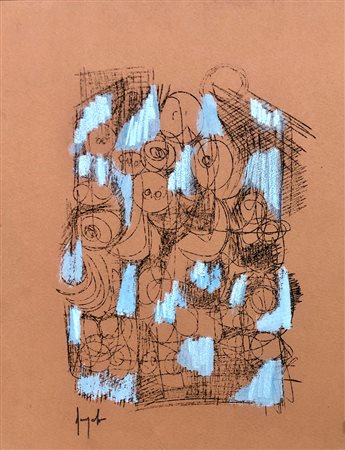 SERGIO DANGELO (1932) - Senza Titolo