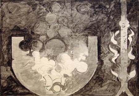 GRAHAM SUTHERLAND, Studio per litografia (L'inferno), 1979