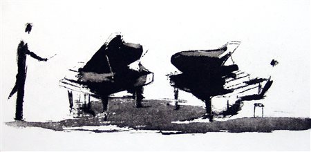 ALZEK MISHEFF, Due pianoforti, 2005