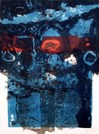 ANTONI CLAVÉ, Deux feuilles II, 1970
