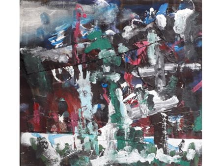 CAPONNETTO CLAUDE ADRIAN New York (Stati Uniti) 1954 Painting dark for the...