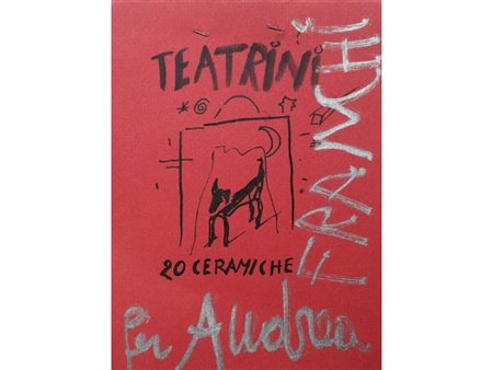 FIORONI GIOSETTA Roma (Roma) 1932 Senza titolo Penna su cartoncino colorato...