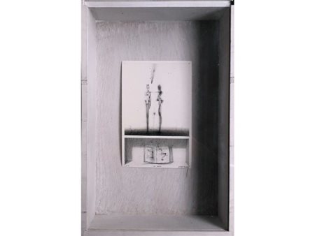 BONALDI GIOVANNI Serina (Bg) 1965 Lev - cuore 2002 Mista su carta in teca di...