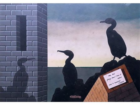 KEUNEN ALEXIS Liegi (Belgio) 1921 Mon ami... 1979 Mista su carta applicata su...