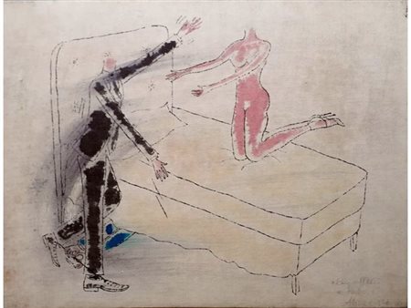 ERBA ALICIA Milano (Mi) 1973 Senza titolo 2006 Tecnica mista su carta...