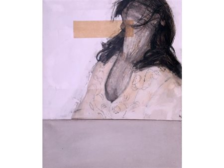 MARICONTI ANDREA Lodi (Mi) 1978 Intersezione 027 2003 Olio su tela...