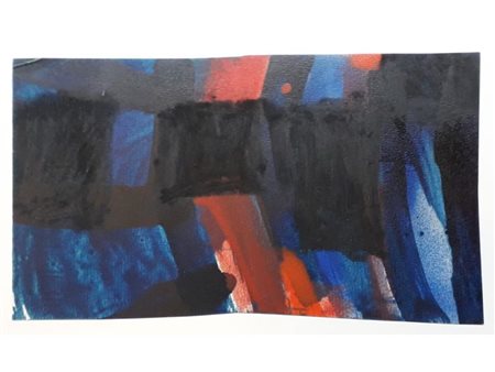 IACCHETTI PAOLO Milano (Mi) 1953 Senza titolo 1991 Tecnica mista su carta...