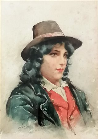 Francesco Coleman “Donna con cappello”