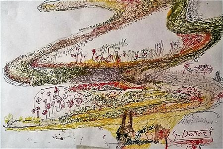 Gerardo Dottori “Senza titolo” 1975