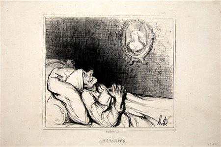 HONORÉ DAUMIER, Souvenirs, 1840