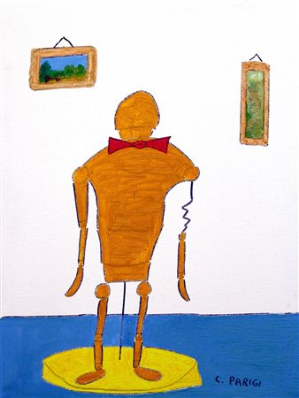 CLAUDIO PARIGI, Manichino ferito, 2019