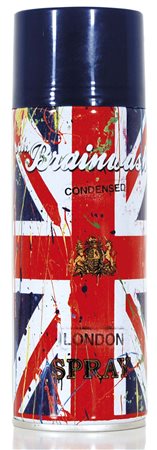 MR. BRAINWASH Garges-lès-Gonesse 1966 London spray bomboletta spray h. cm. 20 cm