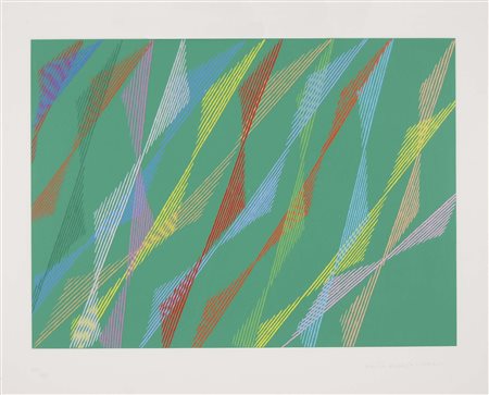 DORAZIO PIERO Roma 1927 - Perugia 2005 senza titolo 1992 litografia es. 24/99...