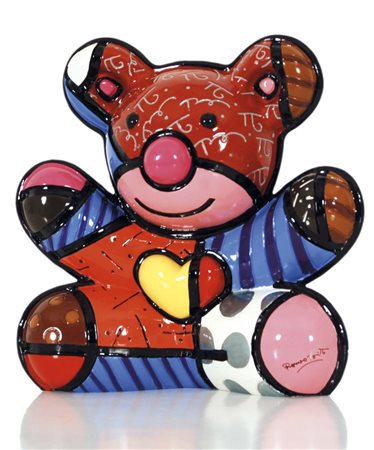 BRITTO ROMERO Recife (Brasile) 1963 Happy bear 2008 scultura in plastica...