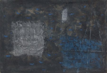 VALENZIN GIORGIO Pordenone 1901 - Venezia 1978 senza titolo encausto su...