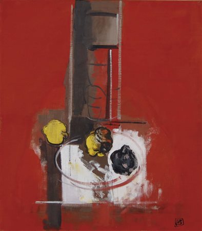 BOSCOLO NATTA Chioggia 1925 - Venezia 2002 Metamorfosi 1998 olio su tela...