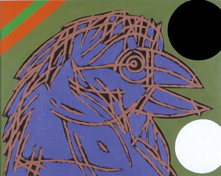 POZZATI CONCETTO Vo Vecchio 1935 Le sentinelle della pittura 1999 acrilici e...