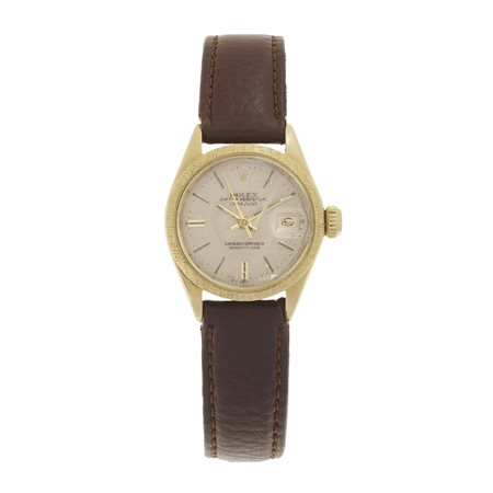 OROLOGIO DA POLSO, ROLEX, OYSTER PERPETUAL DATE JUST, REF. 6901/8, 1970 CIRCA...