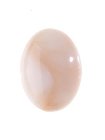 CORALLO ROSA di forma ovale, taglio cabochon, mm 26x20x10, g 7,54 PINK CORAL