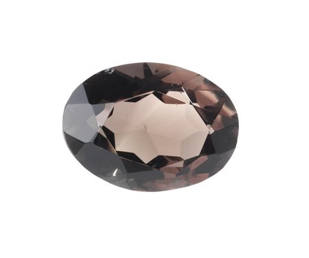 VETRO FUME' DI CT 21.50 di forma ovale, taglio composito, mm...